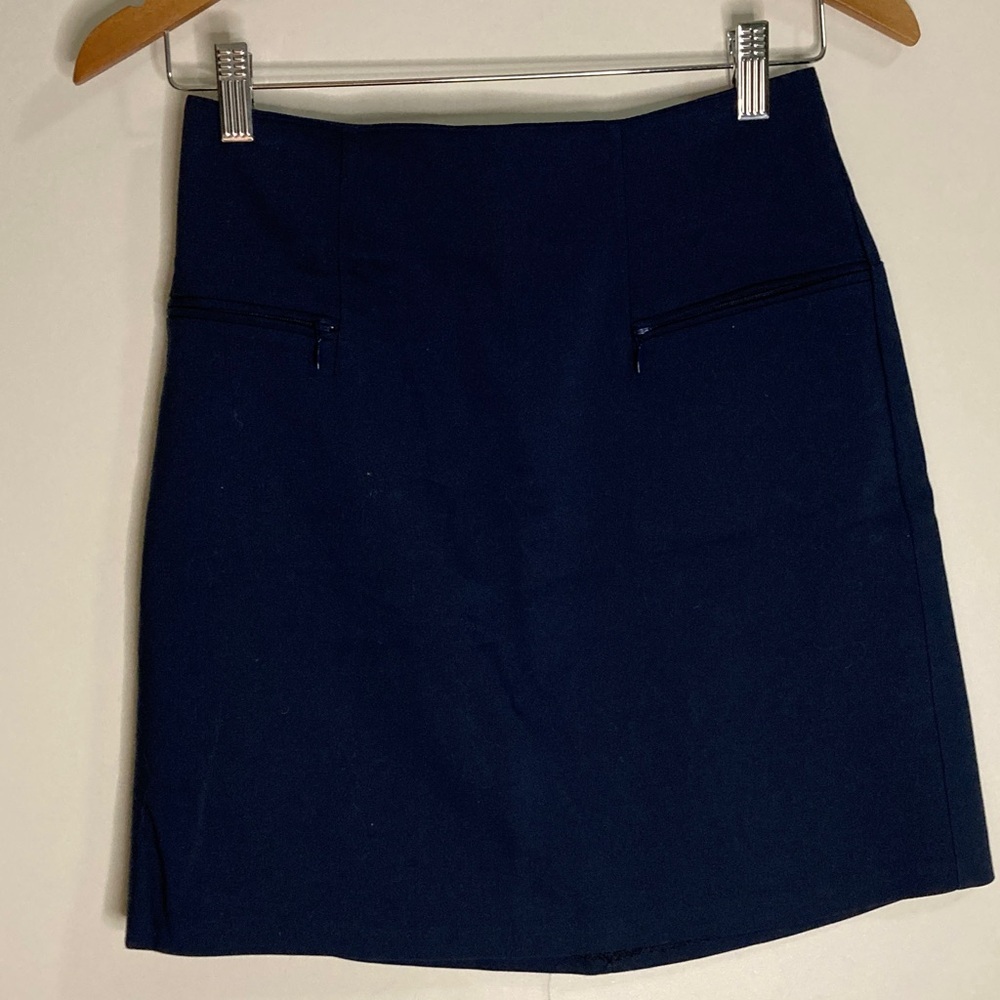 Orsay European Brand Women’s Navy Blue Mini Skirt - Picture 2 of 8